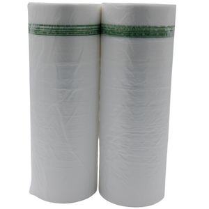 Clear (Natural Color) Produce Rolls (HDPE) - 12"X20" - 2400 Bags - 11 microns - Clear - CWPROD122024WF - AssurePak