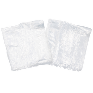 Clear (Natural Color) LDPE Poly (No Venting Holes) - 8"x4"x18" - 1000 Bags - 0.80 mil - Clear - LDPOLY8418WF - AssurePak