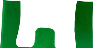 Green PP Non Woven Reusable Bags - 1/8 BBL 10"X5"X18" - 200 Bags - 40 GSM - Green - 10518GRNPPNWRB40 - AssurePak