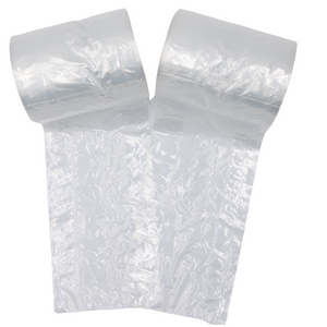 Clear (Natural Color) LDPE Poly Bag On A Roll - 8" x 4" x 18" - 1000 Bags - 1.0mil - Clear - SDPOLY8418ROLLWF - AssurePak