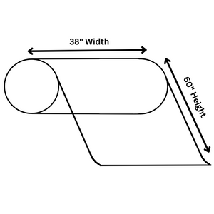 Clear (Natural Color) HDPE Coreless Trash Liners - 38" x 60" - 200 Bags - 16 microns - Clear - TL386016MWF - AssurePak