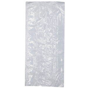 Clear (Natural Color) LDPE Poly (No Venting Holes) - 8"x4"x18" - 500 Bags - 2.0 mil - Clear - LDPOLY84182MILWF-500 - AssurePak