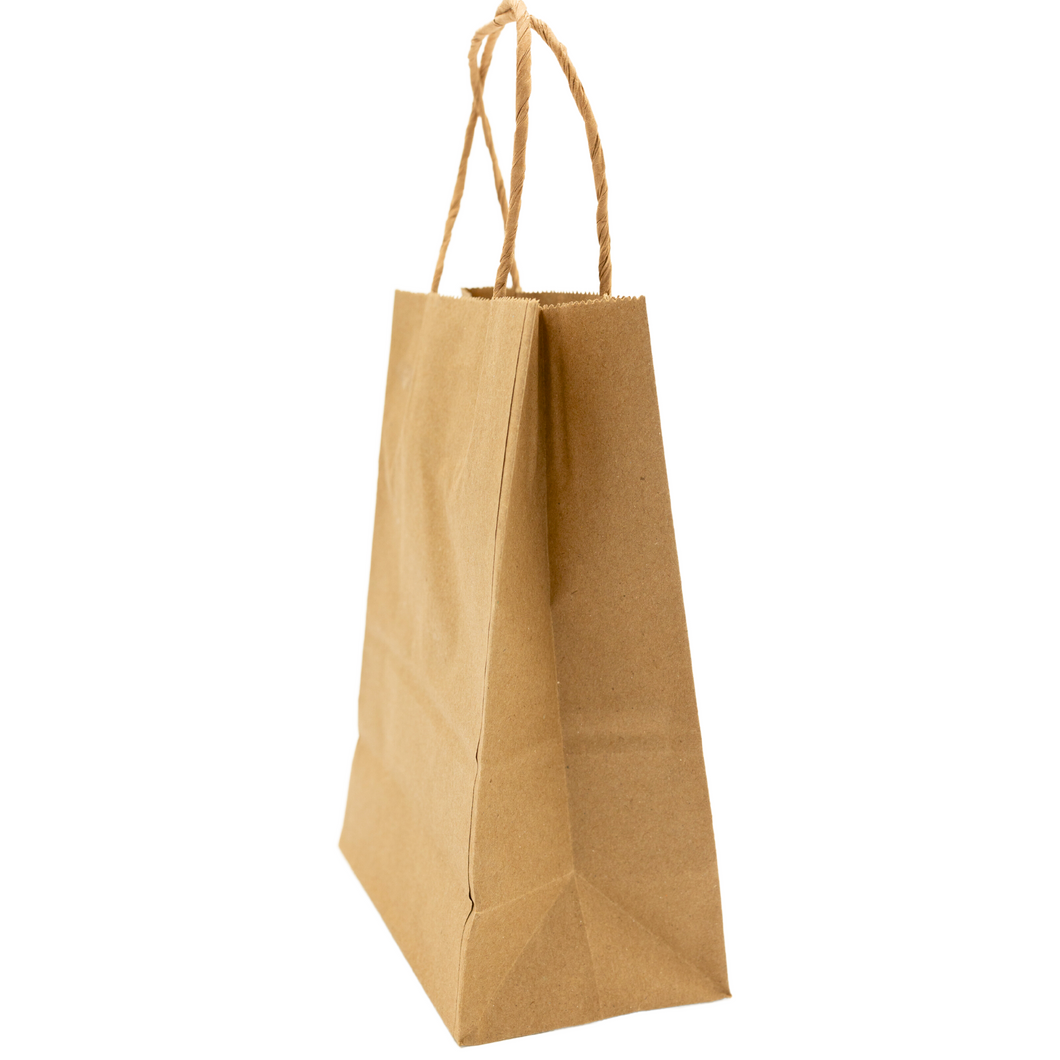 Paper Bags - Handle Bags - Kraft Color - 5.5