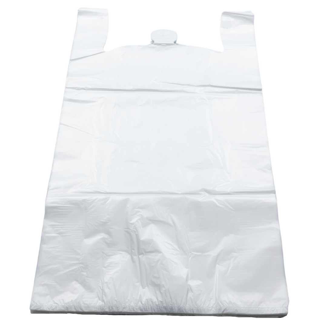 Clear Natural Color T-Shirt Bags - 20