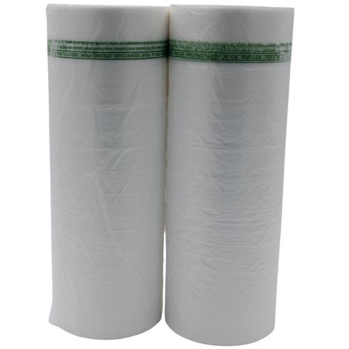 Clear (Natural Color) Produce Rolls (HDPE) - 12