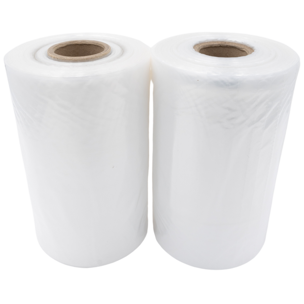 Clear (Natural Color) LDPE Poly Bag On A Roll - 8