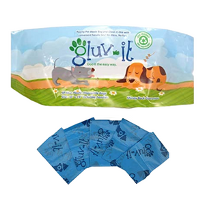 Gluv-It Pet Waste Bag - 50 Bags - 12068-50-BLUE - AssurePak