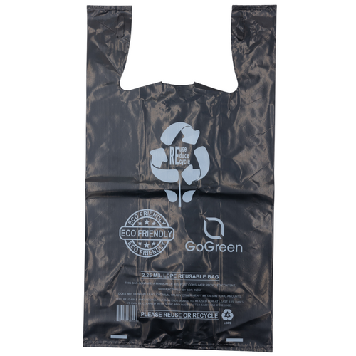 Aqua Wave Top Reusable Plastic Bag, Large 22x18x8, 250 Pack, 2.25