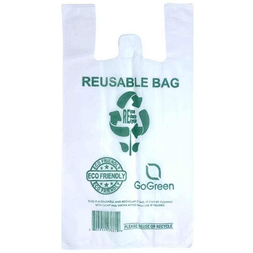 ASSUREPAK INC. - White PP Non Woven Reusable Bags - Jumbo (16
