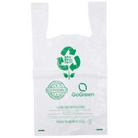 ASSUREPAK INC. - White Reusable/Eco-Friendly LDPE T-Shirt - 1/5 BBL 13