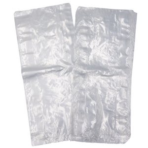 ASSUREPAK INC. - Clear (Natural Color) LDPE Poly Vented Bags (With Venting Holes) - 8"x4"x18" - 1000 Bags - 0.90 mil - Clear - LDVENT8418-09M-WF