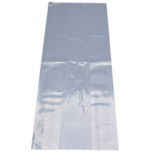 Clear (Natural Color) LDPE Poly (No Venting Holes) - 12"x8'x30" - 250 Bags - 1.45 mil - Clear - LDPOLY12830WF - AssurePak