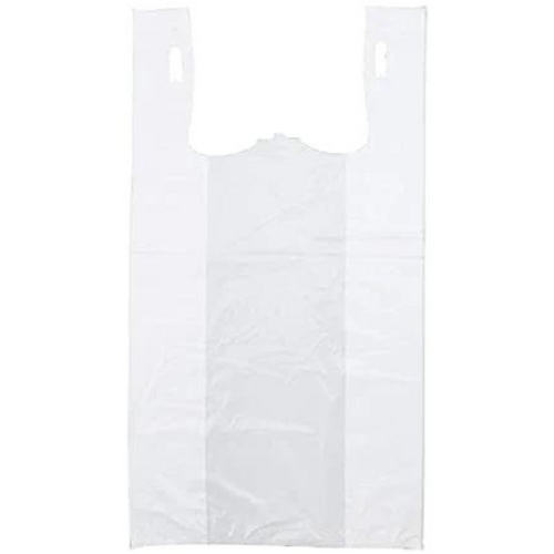 ASSUREPAK INC. - Easy Open - White Unprinted HDPE T-Shirt Bags - 1/6 BBL 11.5