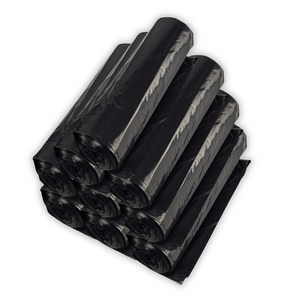 ASSUREPAK INC. - Black LDPE Coreless Trash Bags - 24"x33" - 500 Bags - 0.6 mil - Black - 243306MBLKLDTL
