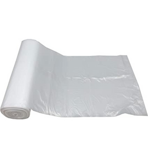 Clear (Natural Color) HDPE Coreless Trash Liners - 33"x40" - 250 Bags - 13 microns - Clear - TL334013MWF - AssurePak