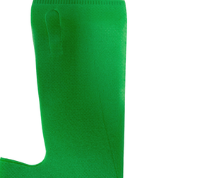 ASSUREPAK INC. - Green PP Non Woven Reusable Bags - 1/6 BBL 12"X7"X22" - 100 Bags - 40 GSM - Green - 12722GRNPPNWRB40