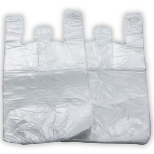ASSUREPAK INC. - Easy Open - Stock T-Shirt Bag - 1/5 BBL 13"X10"X23" - 500 Bags - 14 microns - Clear - CLR131023-EO