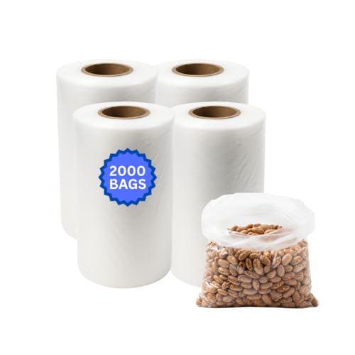 ASSUREPAK INC. - Clear (Natural Color) LDPE Poly Bag On A Roll - 8