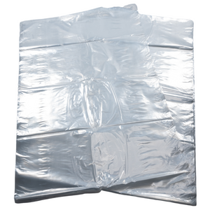 Clear (Natural Color) LDPE Poly (No Venting Holes) - 31"x49" - 100 Bags - 1.2 mil - Clear - LDPOLY3149WF - AssurePak
