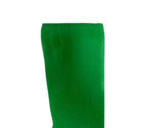 Green PP Non Woven Reusable Bags - Jumbo 16"x8"x30" - 100 Bags - 45 GSM - Green - 16830GRNPPNWRB45 - AssurePak