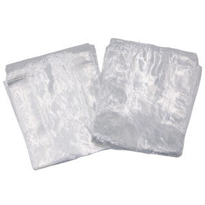 ASSUREPAK INC. - Clear (Natural Color) LDPE Poly Vented Bags (With Venting Holes) - 8"x4"x18" - 1000 Bags - 0.90 mil - Clear - LDVENT8418-09M-WF