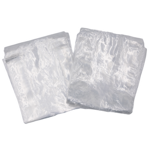 Clear (Natural Color) LDPE Poly Vented Bags (With Venting Holes) - 8"x4"x18" - 1000 Bags - 0.90 mil - Clear - LDVENT8418-09M-WF - AssurePak