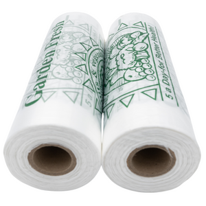 ASSUREPAK INC. - Clear (Natural Color) Produce Rolls (HDPE) - 12"X20" - 2400 Bags - 11 microns - Clear - 5ADAYPROD122024WF