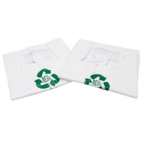 ASSUREPAK INC. - White Reusable/Eco-Friendly LDPE T-Shirt - 1/6 BBL 12"X7"X22" - 150 Bags - 57 Micron (2.25 mil) - White - WHLD40REC225REU12722