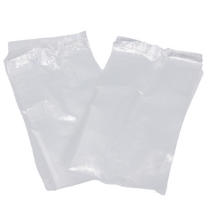Clear (Natural Color) LDPE Poly (No Venting Holes) - 4"x2"x8" - 1000 Bags - 0.95 mil - Clear - LDPOLY428WF - AssurePak