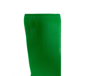 Green PP Non Woven Reusable Bags - Jumbo 16"x8"x30" - 100 Bags - 40 GSM - Green - 16830GRNPPNWRB40 - AssurePak