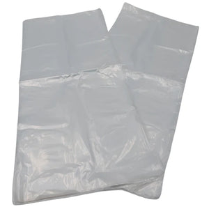 Clear (Natural Color) LDPE Poly (No Venting Holes) - 10"x8'x24" - 500 Bags - 1.0 mil - Clear - LDPOLY10824WF - AssurePak