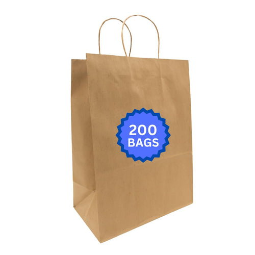 ASSUREPAK INC. - Paper Bags - Handle Bags - Kraft Color - 12