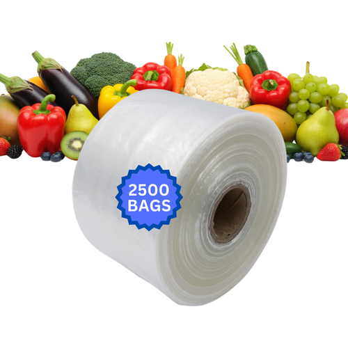 ASSUREPAK INC. - Clear (Natural Color) LDPE Poly Bag On A Roll - 4