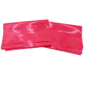 LDPE Die Cut Merchandies Bags - 12"x15" - 500 Bags - 1.5 mil - Pink - 1215DCPINK - AssurePak