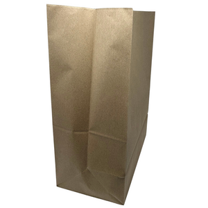 ASSUREPAK INC. - Paper Bags - Handle Bags - Kraft Color - 12" x 7" x 17" - 300 Bags - 60 LB Weight basis (90 GSM strong). SOS No Handle. Packed in cases. - Kraft/Natural - 12SOS717NKPAP