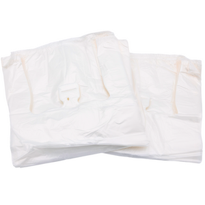 ASSUREPAK INC. - Clear Natural Color T-Shirt Bags - 1/10 BBL 8"X4"X15" - 1500 Bags - 14 microns - Clear - CLR8415BBL14M