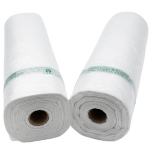 ASSUREPAK INC. - Clear (Natural Color) Produce Rolls (HDPE) - 18"X24" - 1200 Bags - 12 microns - Clear - 1824CWHDPRODWF