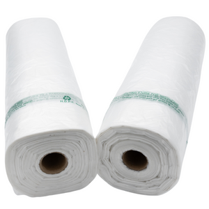 Clear (Natural Color) Produce Rolls (HDPE) - 18"X24" - 1200 Bags - 12 microns - Clear - 1824CWHDPRODWF - AssurePak