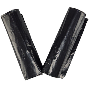 ASSUREPAK INC. - Black LDPE Coreless Trash Bags - 36"x58" - 30 Bags - 3.0 mil - Black - 3M3658BLKLDTL