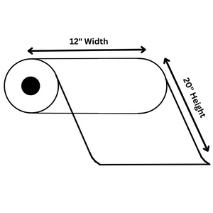 ASSUREPAK INC. - Clear (Natural Color) Produce Rolls (HDPE) - 12"X20" - 2400 Bags - 11 microns - Clear - 5ADAYPROD122024WF