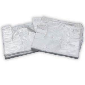 ASSUREPAK INC. - Easy Open - Stock T-Shirt Bag - 1/5 BBL 13"X10"X23" - 500 Bags - 14 microns - Clear - CLR131023-EO