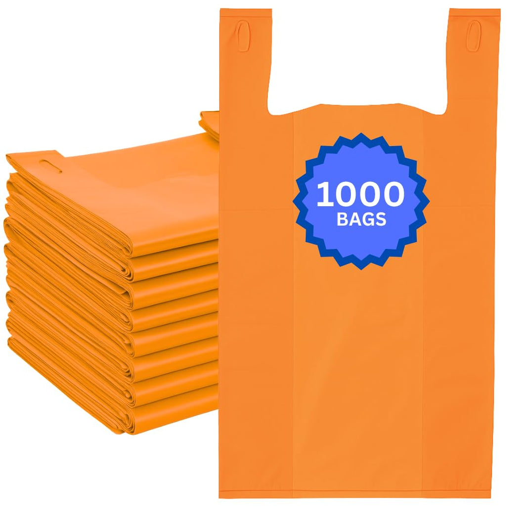 ASSUREPAK INC. - Easy Open - Colored Unprinted HDPE T-Shirt Bags - 1/6 BBL 11.5