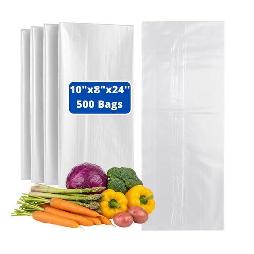 ASSUREPAK INC. - Clear (Natural Color) LDPE Poly (No Venting Holes) - 10