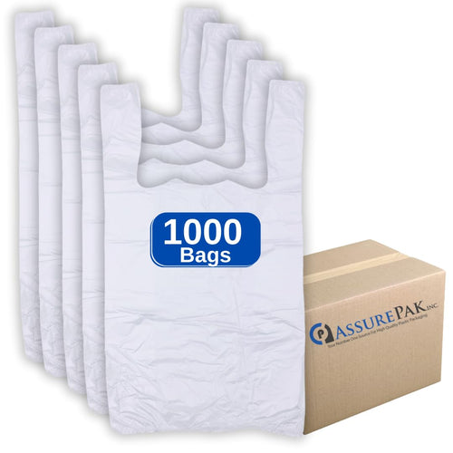 ASSUREPAK INC. - Clear Natural Color T-Shirt Bags - 1/8 BBL (10