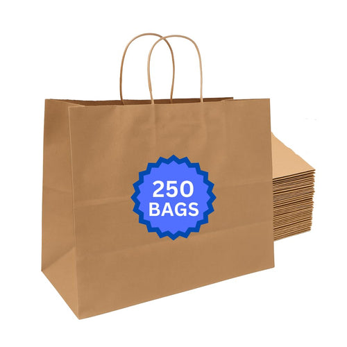 ASSUREPAK INC. - Paper Bags - Handle Bags - Kraft Color - 16