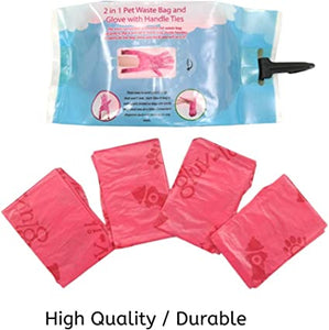 Gluv-It Pet Waste Bag - 50 Bags - 12057-50-PINK - AssurePak