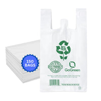ASSUREPAK INC. - White Reusable/Eco-Friendly LDPE T-Shirt - 1/6 BBL 12