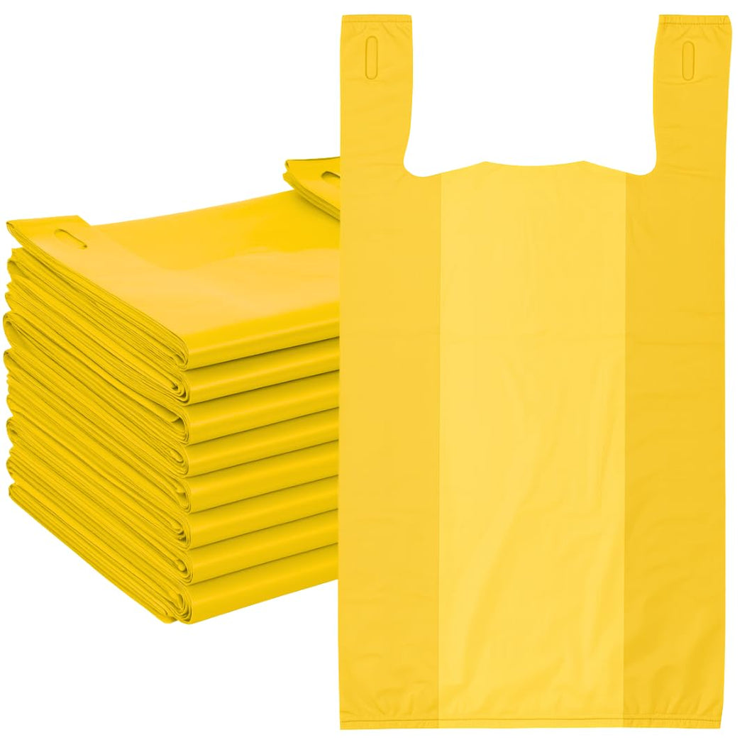 ASSUREPAK INC. - Easy Open - Colored Unprinted HDPE T-Shirt Bags - 1/6 BBL 11.5