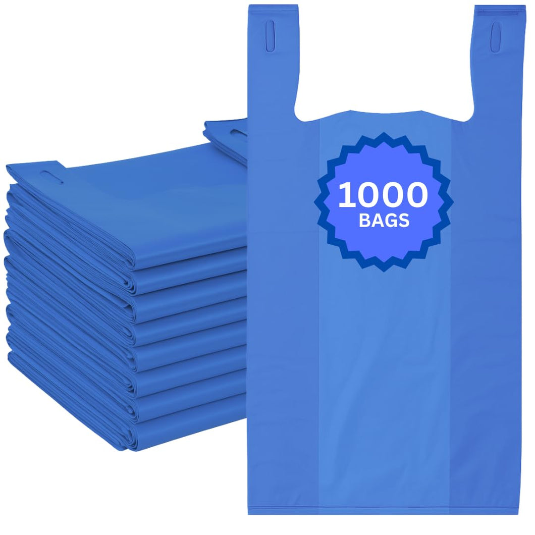 ASSUREPAK INC. - Easy Open - Colored Unprinted HDPE T-Shirt Bags - 1/6 BBL 11.5