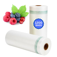 ASSUREPAK INC. - Clear (Natural Color) Produce Rolls (HDPE) - 18